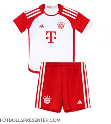 Bayern Munich Hemmatröja Barn 2023-24 Kortärmad (+ korta byxor)